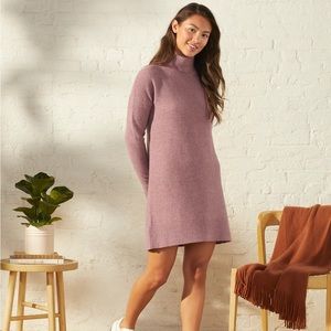 UpWest purple sweater dress